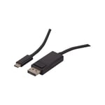 Cordon USB 3.2 Type C vers DisplayPort 1.2 -1m