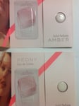 Lot of 5 sample Stella McCartney IN TWO PEONY edt + Amber solid perfume sample
