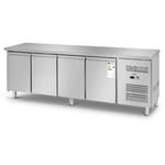 Worktop Fridge Refrigerator With Countertop Professional Cooling Table 450 L 4 D
