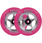 Proto Sliders Starbright Sparkesykkel Hjul 2-Pakning (Pink On Raw)