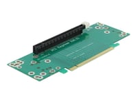 Delock Riser Card Pci Express X16 To X16 Left Insertion - Kort För Stigare