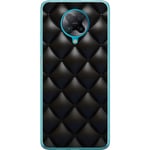 Xiaomi Poco F2 Pro Transparent Mobilskal Lyxiga rutor
