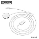 Joyroom - Apple Watch 8/7/6/5/4/3/2/1/SE / Ultra 2-i-1 magnetisk trådlös laddare med Lightning-kabel Vit