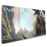 Ark Survival Mouse Pad, Classic Office Gaming Mouse Pad, Rectangular Non-Slip Rubber Mouse Pad, Washable