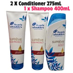 2X Head&Shoulders Supreme Colour Protect Conditioner 275mL And 1x Shampoo 400mL