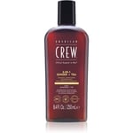 American Crew 3 in 1 Ginger + Tea 3-i-1 shampoo, balsam & kropsvask til mænd 250 ml