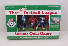 The Official Football League Soccer Quiz Game 1989 Sports Trivia SEALED