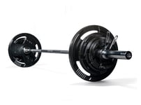 Marcy Cast Iron Barbell Olympic Weight Set - 100kg