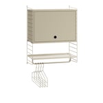 String - Hall hyllsystem V beige/beige - Beige