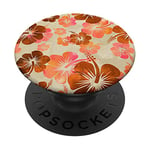 Hibiscus Pop Mount Socket Botanical Garden Flower PopSockets PopGrip: Swappable Grip for Phones & Tablets