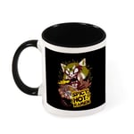 Aggretsuko Spicy Comfort Food Ceramic Coffee Mug Tea Mug,Gift for Women, Girls, Wife, Mom, Grandma,11 oz