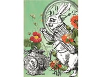 Madame Treacle B6-Carnet Med Kuvert Alice I Underlandet