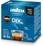 Lavazza a Modo Mio DEK Cremoso Decaf Coffee Eco Capsules (6 Boxes/96 Pods)