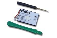 vhbw Li-Ion Batterie 750mAh (3.7V) pour lecteur MP3 Apple IPod Photo 30GB M9829TA/A, 30GB M9829X/A, 30GB M9829Z/A comme 616-0183, 616-0198, 616-0206.