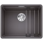 Blanco Etagon 500-F UXI køkkenvask, 52,7x42,7 cm, grå