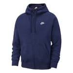 Nike Sportswear Club Gilet En Coton Hommes - Bleu Foncé , Blanc