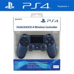 NEW Sony DualShock 4 Controller | Official PlayStation PS4 Gamepad Midnight Blue