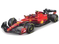 Bburago Ferrari F1 #55 Carlos Sainz Sf-23 F1, Modellsportbil, Förmonterad, 1:18, Ferrari F1, Alla, Metall, Plast