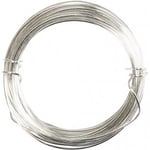 Övriga Tillverkare Metalltråd Wire Försilvrad 0,6 mm - 10 meter