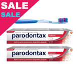Parodontax Classic Daily Toothpaste + Toothbrush 2 x 75ml