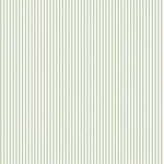Galerie G67928 Miniatures 2 Double Stripe Design Wallpaper, Green/White, 10m x 53cm