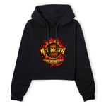 Buffy The Vampire Slayer Hellmouth Tour Women's Cropped Hoodie - Black - XS - Black