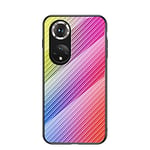 Hülle® Gradient Color Anti-Scratches Glass Case Compatible for Honor 50 Pro (4)