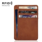 Plånbok med RFID-skydd och plats för ID-kort/ kreditkort | Skimmingsskydd