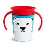 Munchkin Miracle 360 WildLove Sippy Cup (6m+) 266ml ? Polar Bear