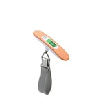 Portable Digital Luggage Weighing Scale & Electronic Suitcase Handheld Scale Hanging Scale for Travel/Outdoor/Home Use,110 lb/50KG(Orange)