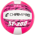 Champro Sports St-200 Ballon de Beach-Volley Rose
