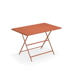 EMU - Arc en Ciel Folding Table 110 cm, Maple Red