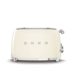 Smeg - Smeg 4 Slot Toaster Creme