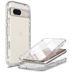 Mobique Google Pixel 8a Mobilskal Full Protection, Genomskinlig