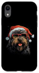 Coque pour iPhone XR Bouvier Des Flandres Pyjama de Noël pour Chien Cadeaux de Noël Famille