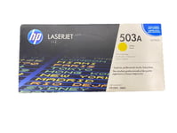 New Sealed HP LaserJet 503A Yellow Toner Cartridge Q7582A EF0512