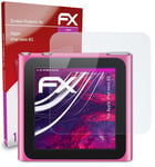 atFoliX Glass Protector for Apple iPod nano 6G 9H Hybrid-Glass