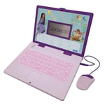 Lexibook JC598WIi1, Disney Wish, Educational and Bilingual Laptop in English/French, Toy for children with 124 activities to learn, play games and music, Purple