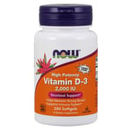 NOW Foods - Vitamin D-3 Variationer 2000 IU - 240 softgels