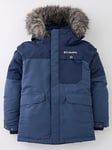 Columbia Boys Nordic Strider Waterproof Insulated Jacket - Navy, Navy, Size Xxs=5-6 Years
