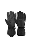 Reusch Men's Snow King Guaranteed Windproof and Extra Breathable Ski Gloves Softshell Gloves Snow Gloves Winter Gloves