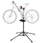 VOUNOT Bike Workstand Bicycle Maintenance Repair Stand with Magnetic Tool Tray, Foldable, Height-adjustable, Hold up to 30KG