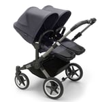 Bugaboo Donkey 5 Tvillingvagn Stormy Blue