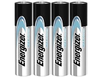 Batteri, Energizer Alkaline Max Plus, Aaa, 1,5 V, 4 Stk