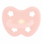 Napp naturgummi Powder pink 0-3 mån (anatomisk) Hevea baby