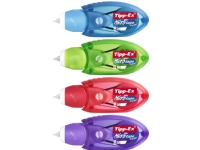 Tipp-Ex Micro Tape Twist korrigeringstejp 8 m x 5 mm - Dispenser i blandade färger, 10 st i kartonglåda 104x156x31mm (10 st)