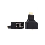 2x HDMI till RJ45 Dual Port Förlängare upp till 30m