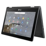 ASUS Chromebook Flip C214MA-C1R-CA 11.6 HD Touch Intel Celeron N4020 - 4GB RAM - 32GB eMMC - ChromeOS - 1yr PB warranty - WiFi AC + BT - Webcam