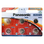 Panasonic CR2016-C6 Coin Cells Lithium Batteries Carded 6