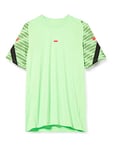 Nike Men's Dri-fit Strike 21 T-Shirt, Green Strike/Black/Siren Red, L